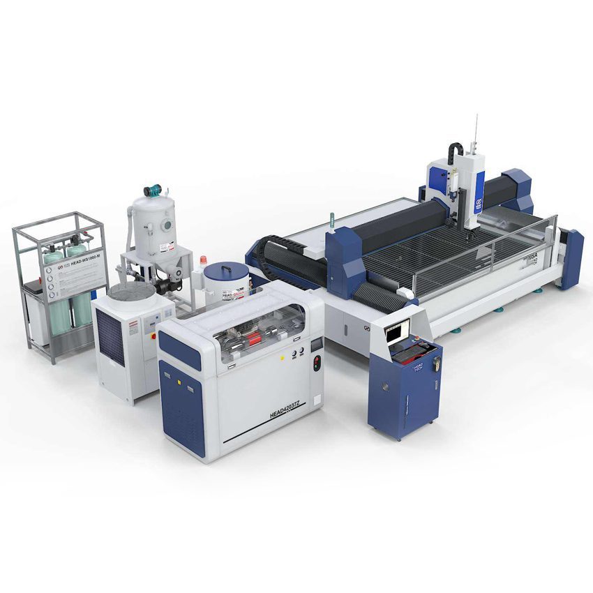 5-Axis Waterjet Cutting Machine - Waterjet Equipment - ZTM Press Brake